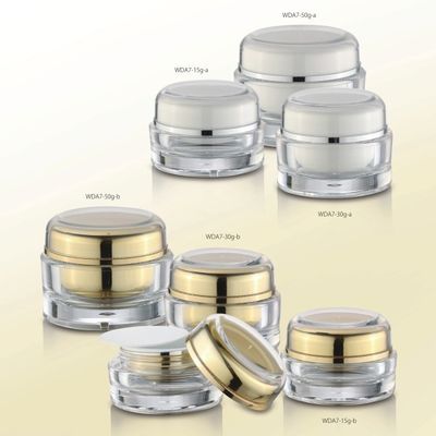 Goede prijs. Acrylfles van plastic Acrylfles van serie Acryl cosmetische pot voor kristal schoonheidsproducten online