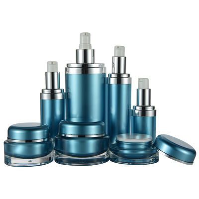 Goede prijs. 30G capaciteit vierkant acryl lotion fles en crème pot met schermdruk online