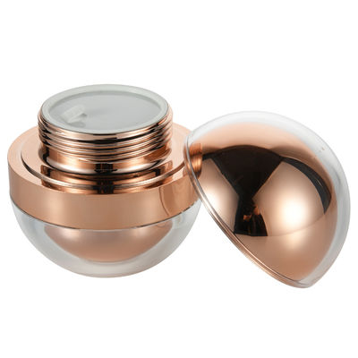 Goede prijs. Aanpasbaar 50g 20g Luxe Double Floor Acrylic Jar voor dagcrème en nachtcrème online