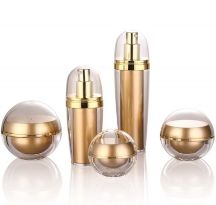 Goede prijs. PP lichaam materiaal Acryl bolvormige luchtloze fles 30 ml 50 ml voor schoonheidsproducten online