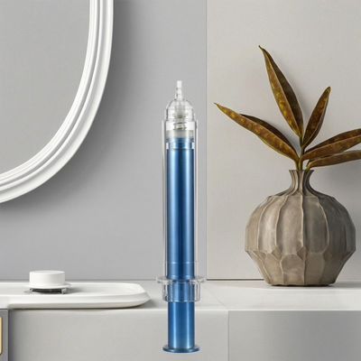 Goede prijs. 10ml 15ml 20ml PETG Airless Cosmetic Syringe Bottle for Eye Cream online