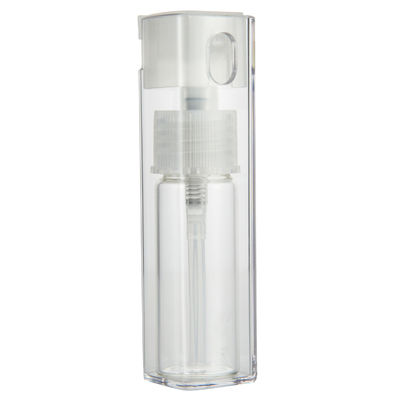 Goede prijs. Elegante 10 ml vierkant gevormde parfumfles met PP plastic materiaal en 29*29mm diameter online