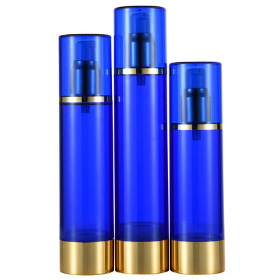 Goede prijs. Een handige 100 ml plastic ronde cosmetische luchtloze fles voor lotion en gemakkelijke afgifte online
