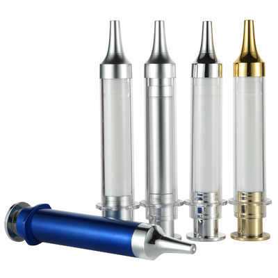 Goede prijs. Op maat gemaakte lege luchtloze 5ml 10ml 15ml cosmetische spuit Verpakking AS Plastic lege online