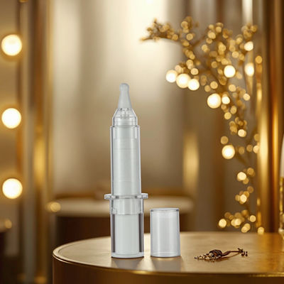 Goede prijs. 10ml 15ml 20ml Airless Cosmetic Syringe Bottle for Eye Cream online